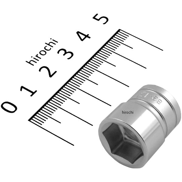 6.3sq ソケット(6角) 13mm