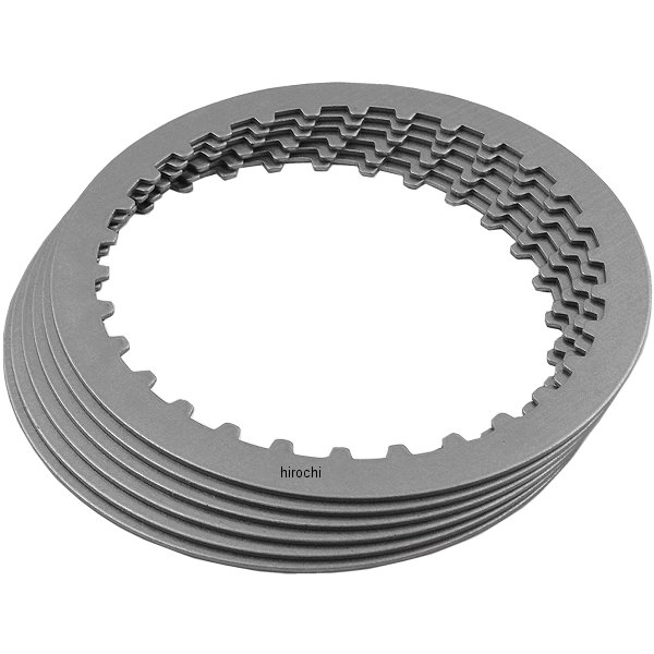 フリクションプレート セット スチール 90年-97年 BigTwin、91年以降 XL (6枚入り) 37913-90