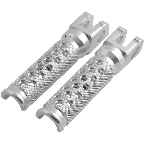 フットペグ スラッシュカット 92年-05年 GSX-R1000、TL1000R シルバー