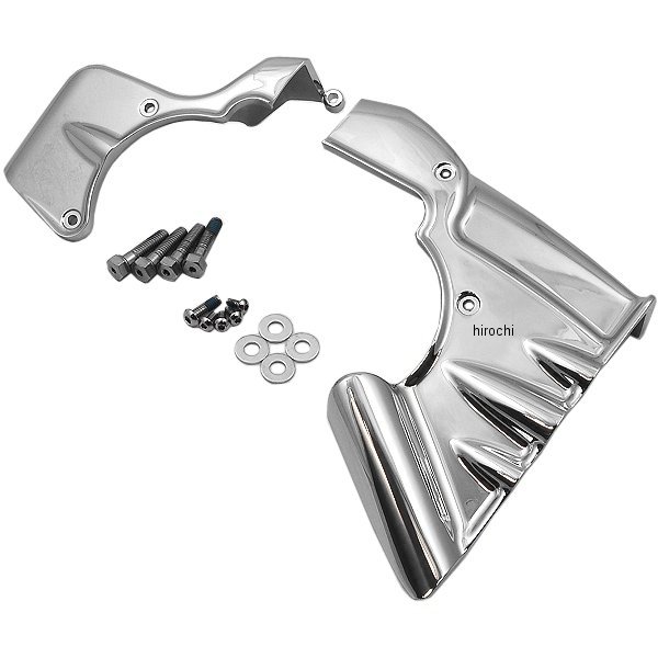 トランスミッション シュラウド 07年-08年 FLH トゥルーデュアル ヘッドパイプ用