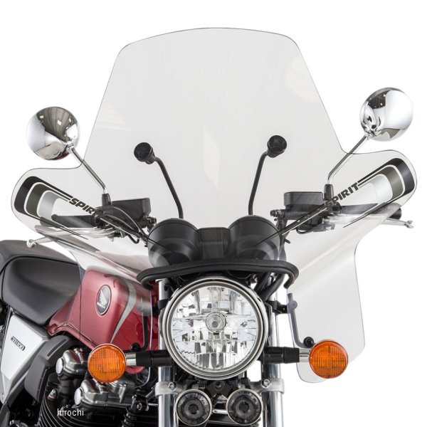 ウインドシールド スピリット 21インチ高 汎用 クリア