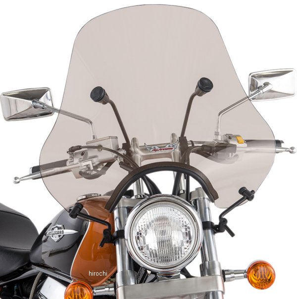 ウインドシールド スポーツ 21インチ高 汎用 スモーク