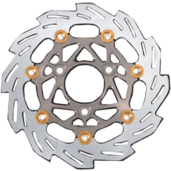 ウェーブフローティングディスクローター ホンダ 200mm チタン/ゴールド