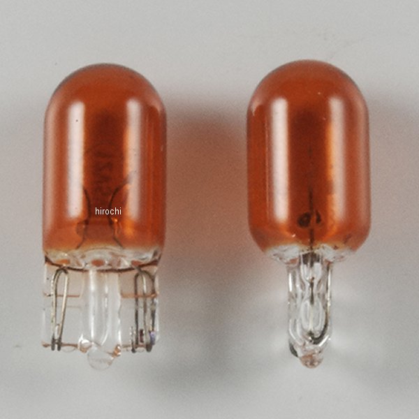 ウェッジバルブ Ｔ10 12V 5W オレンジ 10個入り