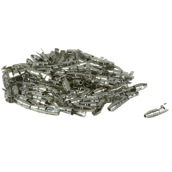 丸型ギボシ端子 オス100個入り