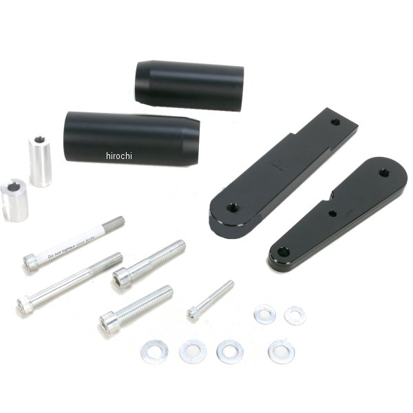 フレーム スライダー 09年-11年 ニンジャ EX650A 黒