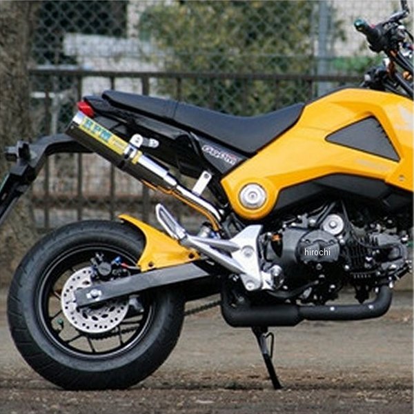 スリップオンマフラー グロム ステンレス