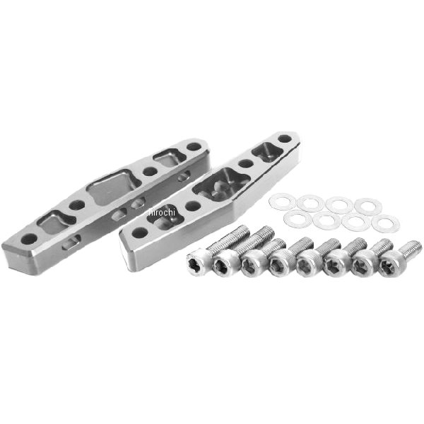 ハイパープロ AH1 フロントフォーク用 アキシャルキャリパーサポート BREMBO 40mm&320mm対応 01年-10年 XJR シルバー