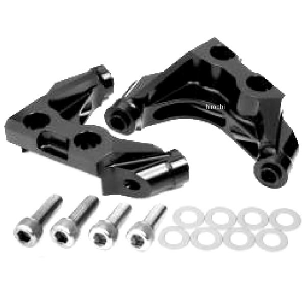 AH1 フロントフォーク用 ラジアルキャリパーサポート BREMBO 108mm対応 01年以降 CB1300、ZRX1200 黒