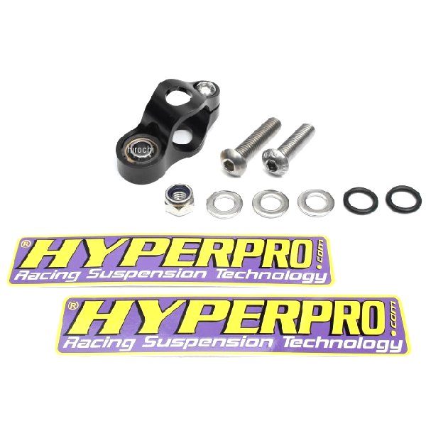 CNCステアリングダンパーステー 75mm/TYPE-1 01年-12年 GSX1300R、GSX-R1000、GSX-R750 黒