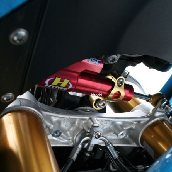 CNCステアリングダンパーステー 75mm/TYPE-1 13年 BMW S1000RR ゴールド