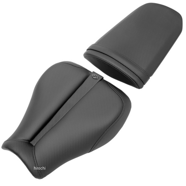 シート ゲルチャンネル トラック 08年-09年 GSX-R600、GSX-R750 カーボン