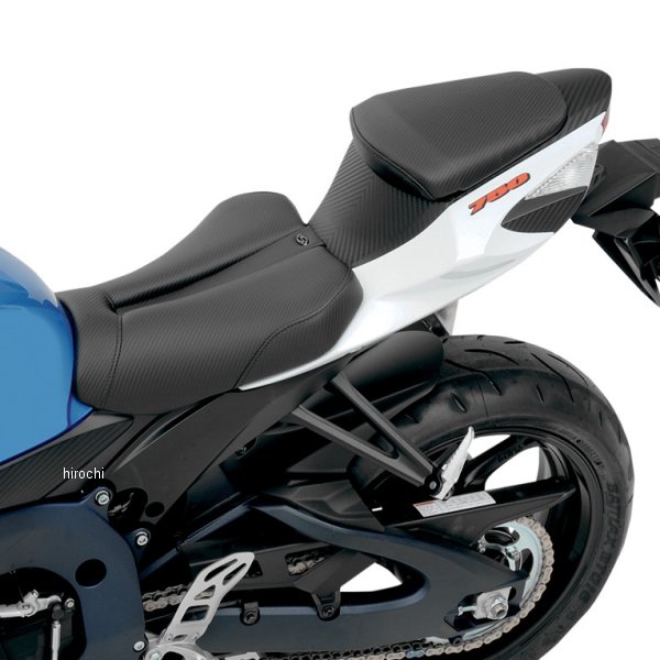シート ゲルチャンネル トラック 11年以降 GSX-R750、GSX-R600 カーボン