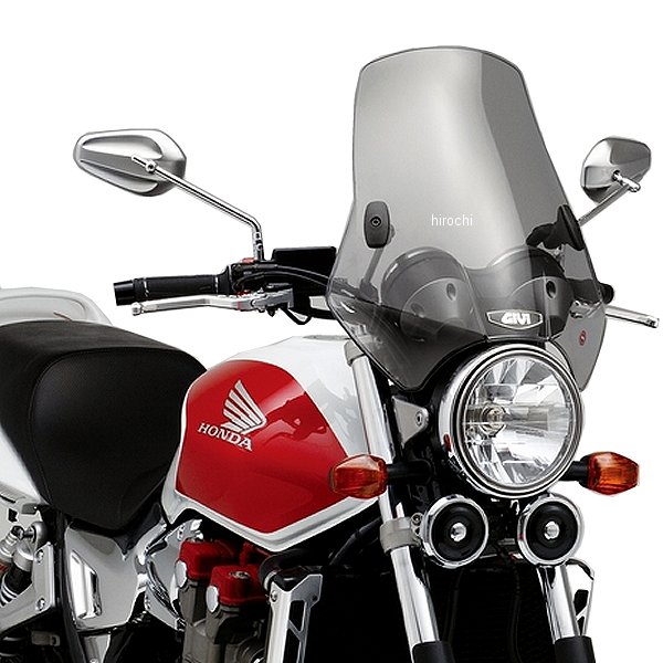 ジビ GIVI A660 ユニバーサルスクリーン 汎用 高さ415mmx幅410mm セミスモーク