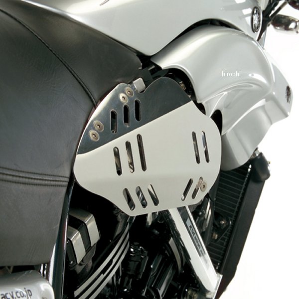 ニーグリッププレート スリットタイプ 06年以前 V-MAX1200 黒