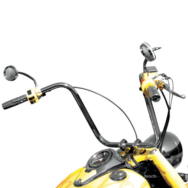 1.25インチ ハンドルバー 16インチ コング クローム (ミドル)