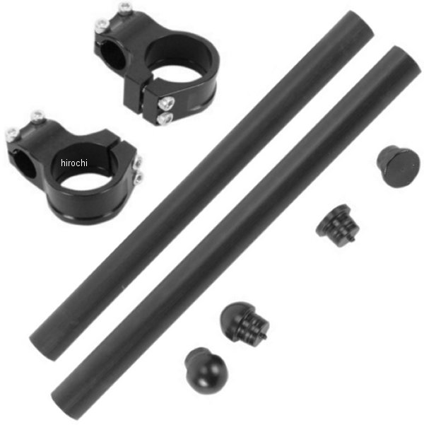 ハンドルバー クリップオン 43mm 黒