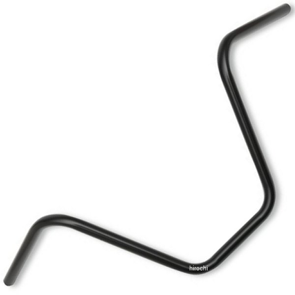 7/8インチ ハンドルバー 12インチ エイプ 黒