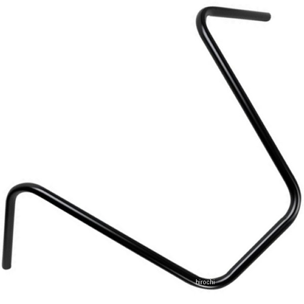 7/8インチ ハンドルバー 16インチ エイプ 黒