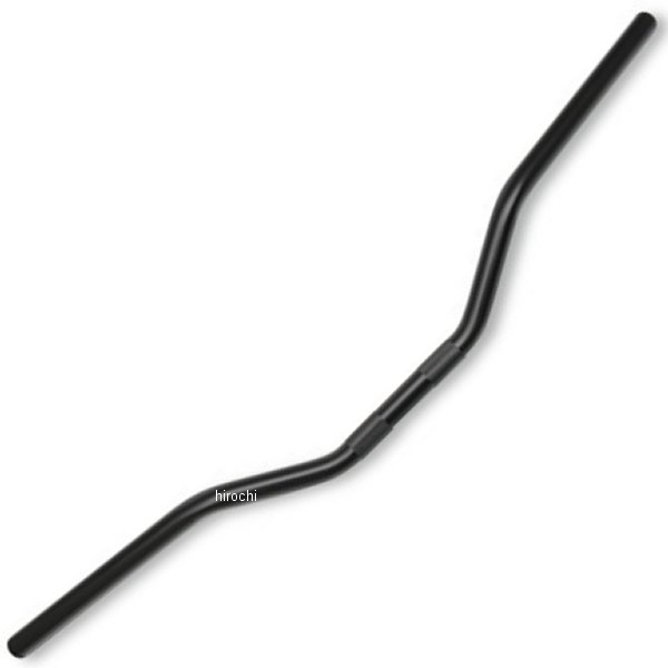 7/8インチ ハンドルバー 3.25インチ スポーツ ストリート 黒