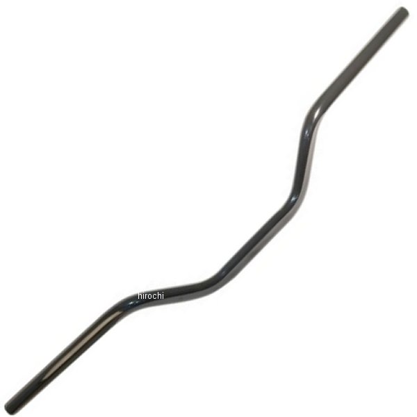 7/8インチ ハンドルバー 2インチ スポーツユーロ 黒 (ツヤあり)