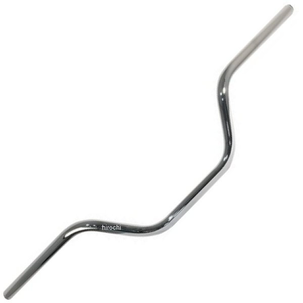 7/8インチ ハンドルバー 6インチ フラット トラック クローム