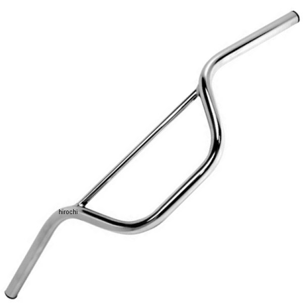 7/8インチ ハンドルバー 5インチ スクランブル スキニー クローム