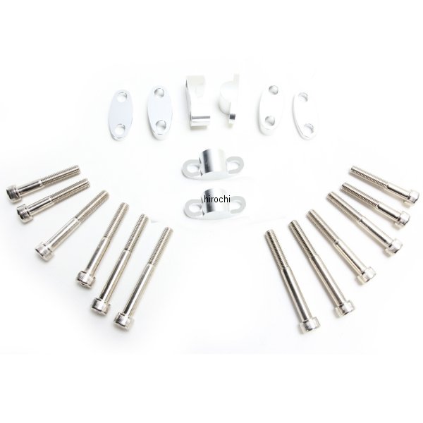 22mm ハンドルバー ライザーキット アルミ (左右ペア)