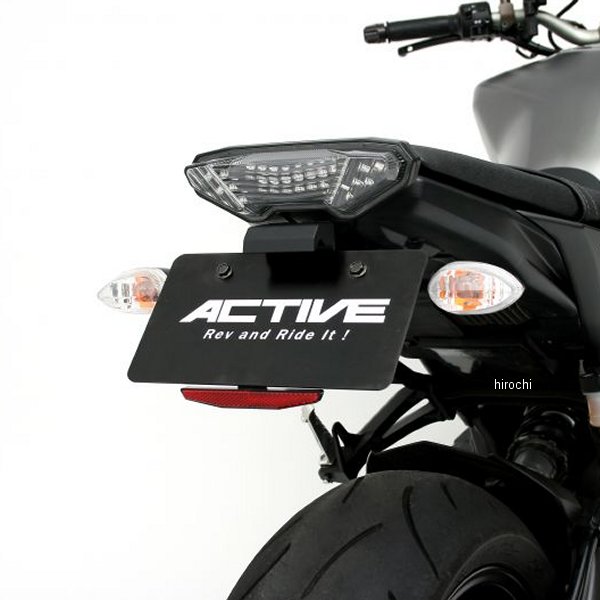 フェンダーレスキット LEDナンバー灯付き 14年 MT-09 黒