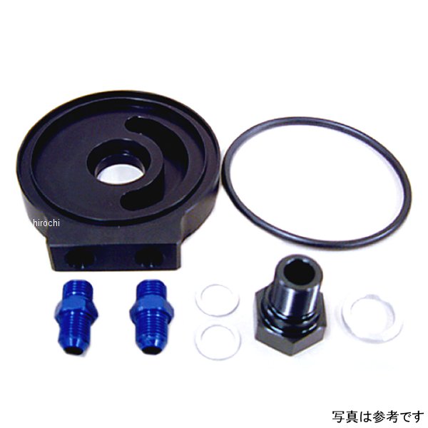 オイルクーラー取り出しセット 補修用パーツ #6 74年-76年 CB400F 青