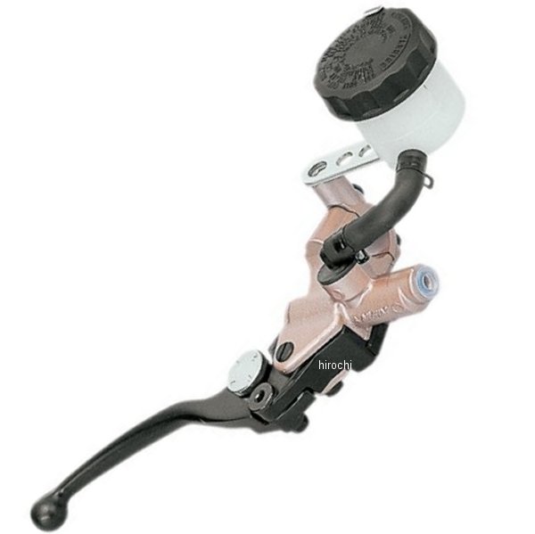 フロントブレーキ マスターシリンダー 5/8インチ ゴールド/黒