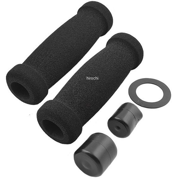 グリップ スポンジ 7/8インチ(22mm)バー用 黒