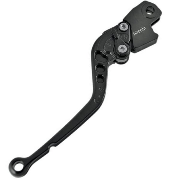 クラッチレバー Click 'N Roll ロング VTX1300、CBR、CB 黒