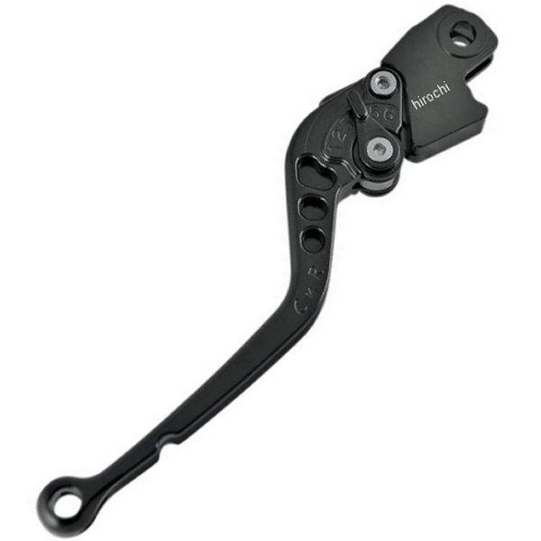 クラッチレバー Click 'N Roll ロング 90年-13年 Z1000、ZX-10R、ZX-6R 黒