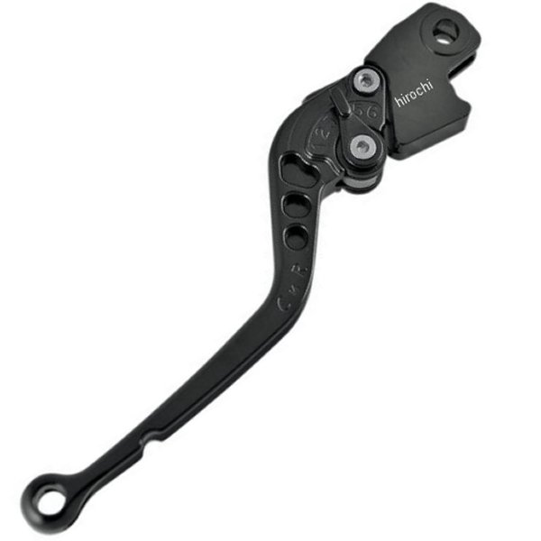 クラッチレバー Click 'N Roll ロング 99年-13年 GSX1300R、GSX1250F、DL1000 黒