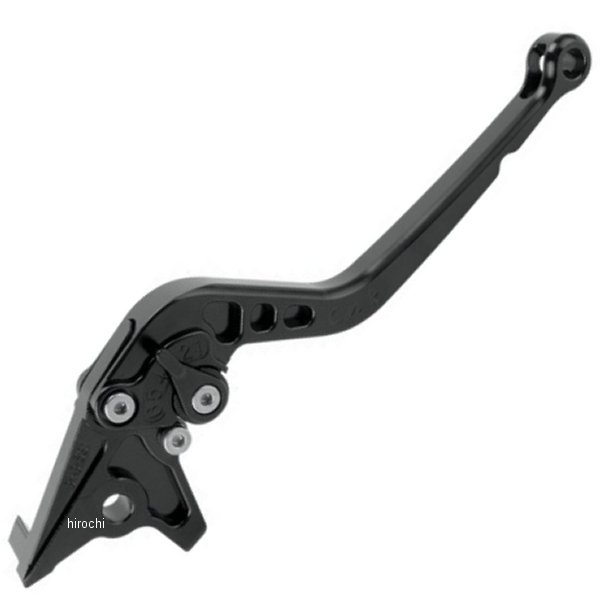 ブレーキレバー クリックロール ロング 04年-13年 FJR1300、FZ1 黒