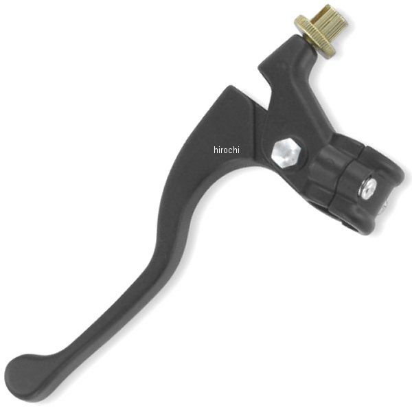 クラッチレバー ショート KX、RM、YZ 黒 左