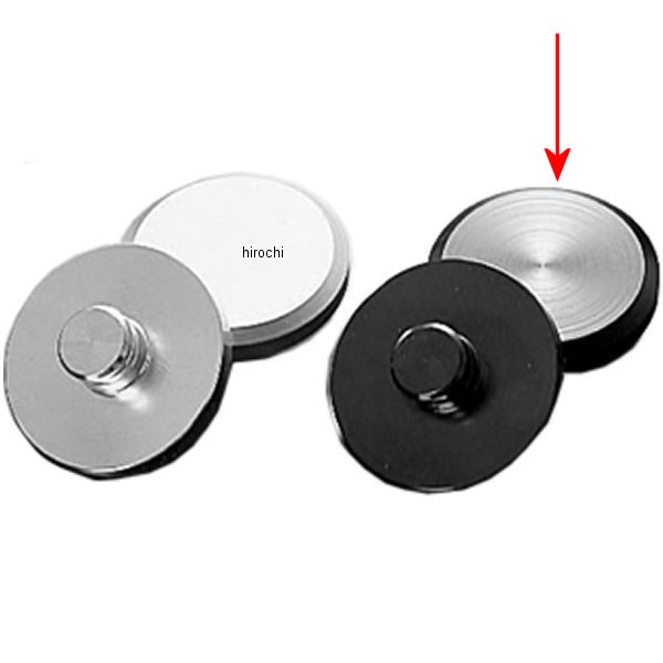 アルミフロントフォークキャップ 90年-03年 GPZ900R 黒