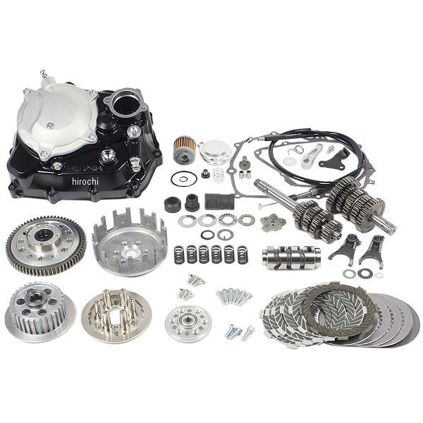 スペシャルクラッチ タイプ-R & TAF5速クロスミッションキット グロム、MSX125、MSX125SF スリッパー無し