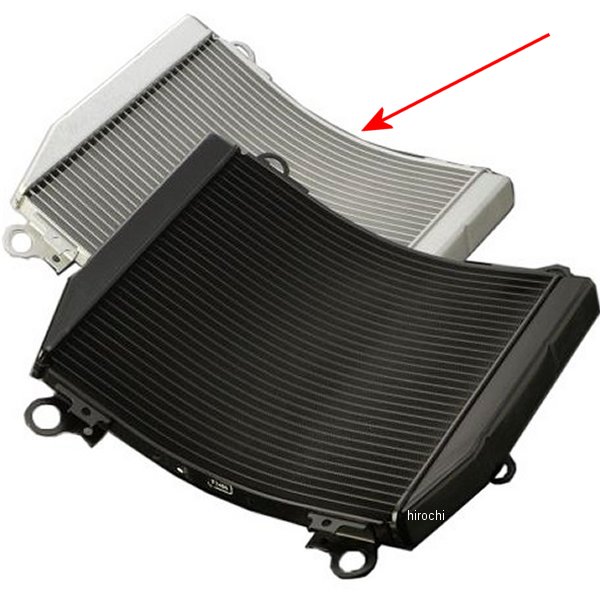 ビッグラジエーター コア本体 車種別ビッグラジエーターキット用 ステー溶接済み シルバー