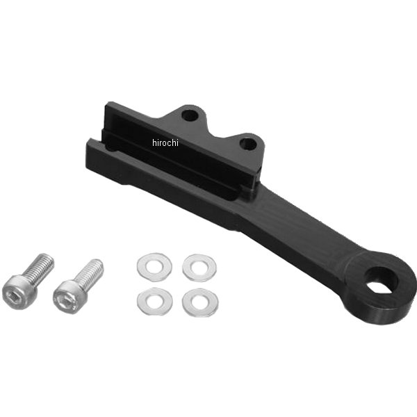 リアキャリパーサポート ブレンボ40mmピッチ 左側用&STDローター径 00年-03年 XL1200、XL883 黒