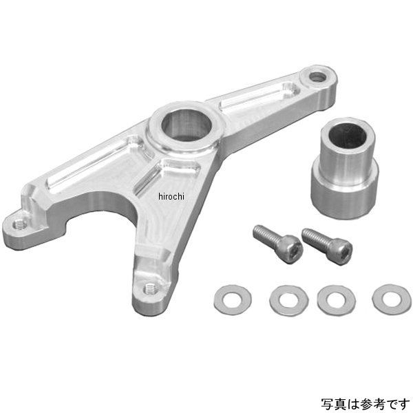 リアキャリパーサポート ブレンボ削リ2POT&STDローター径対応 92年-06年 ゼファー1100 黒