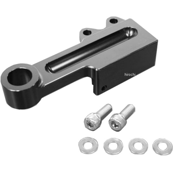 リアキャリパーサポート ブレンボ40mmピッチ 左側用&STDローター径 05年-07年 XL1200、XL883 黒