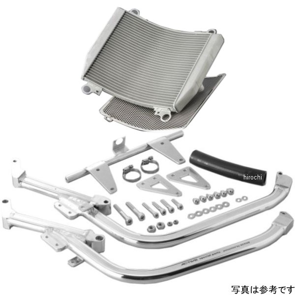 ビッグラジエーターキット TYPE-3 84年-03年 GPZ900R、GPZ750R シルバー