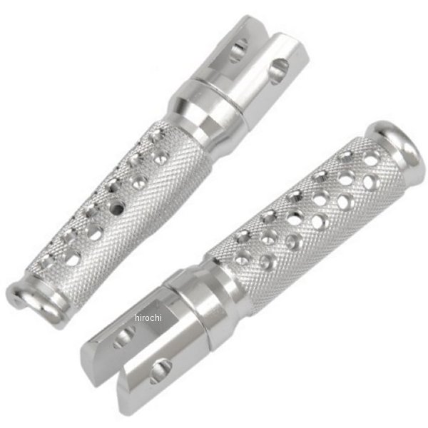 フットペグ スラッシュカット 87年-05年 CB900F、CBR900RR、VFR750F シルバー