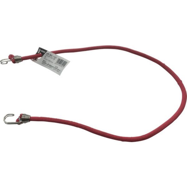 ゴム　バンジーコード　５ｍｍ×６００ｍｍ　赤