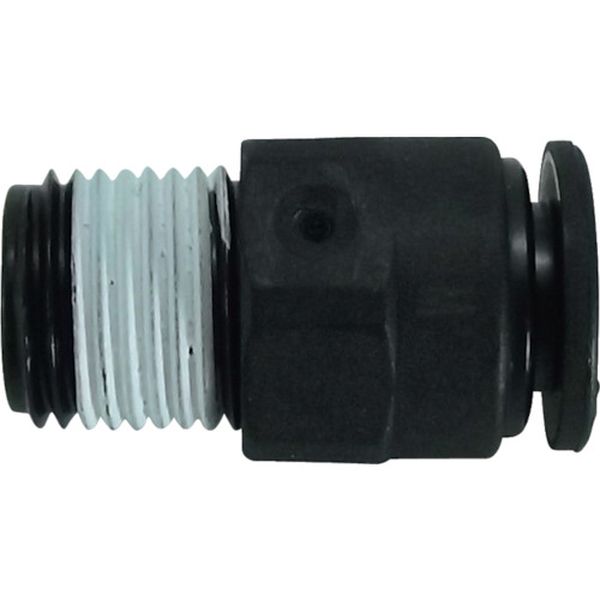 チヨダ　ファイブ樹脂メイルコネクタ　６ｍｍ・Ｒ１／８