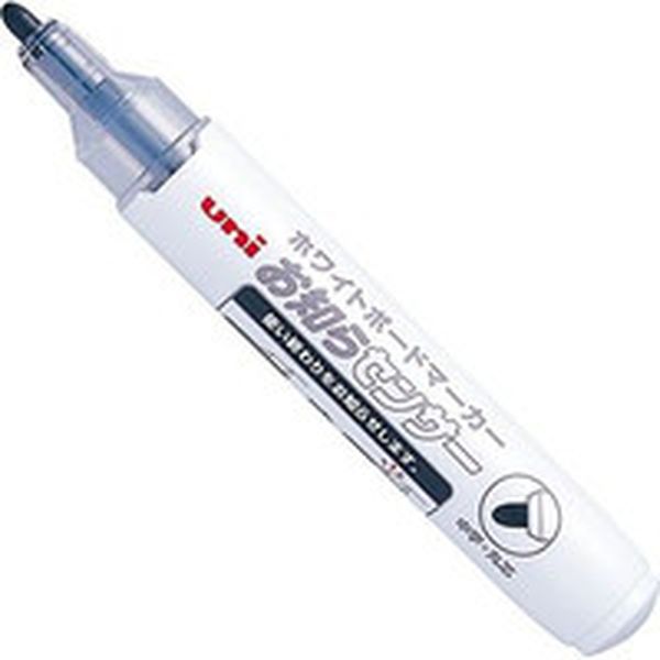 ｕｎｉ　ボードマーカーＰＷＢ－１２０－４Ｍ　黒　中字丸芯