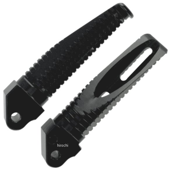 フットペグ パッセンジャー 92年-14年 ハヤブサ GSX1300R 黒