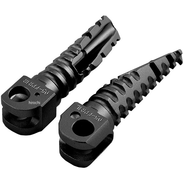 フットペグ SBK ライダー 87年-13年 ニンジャ ZX-14 黒